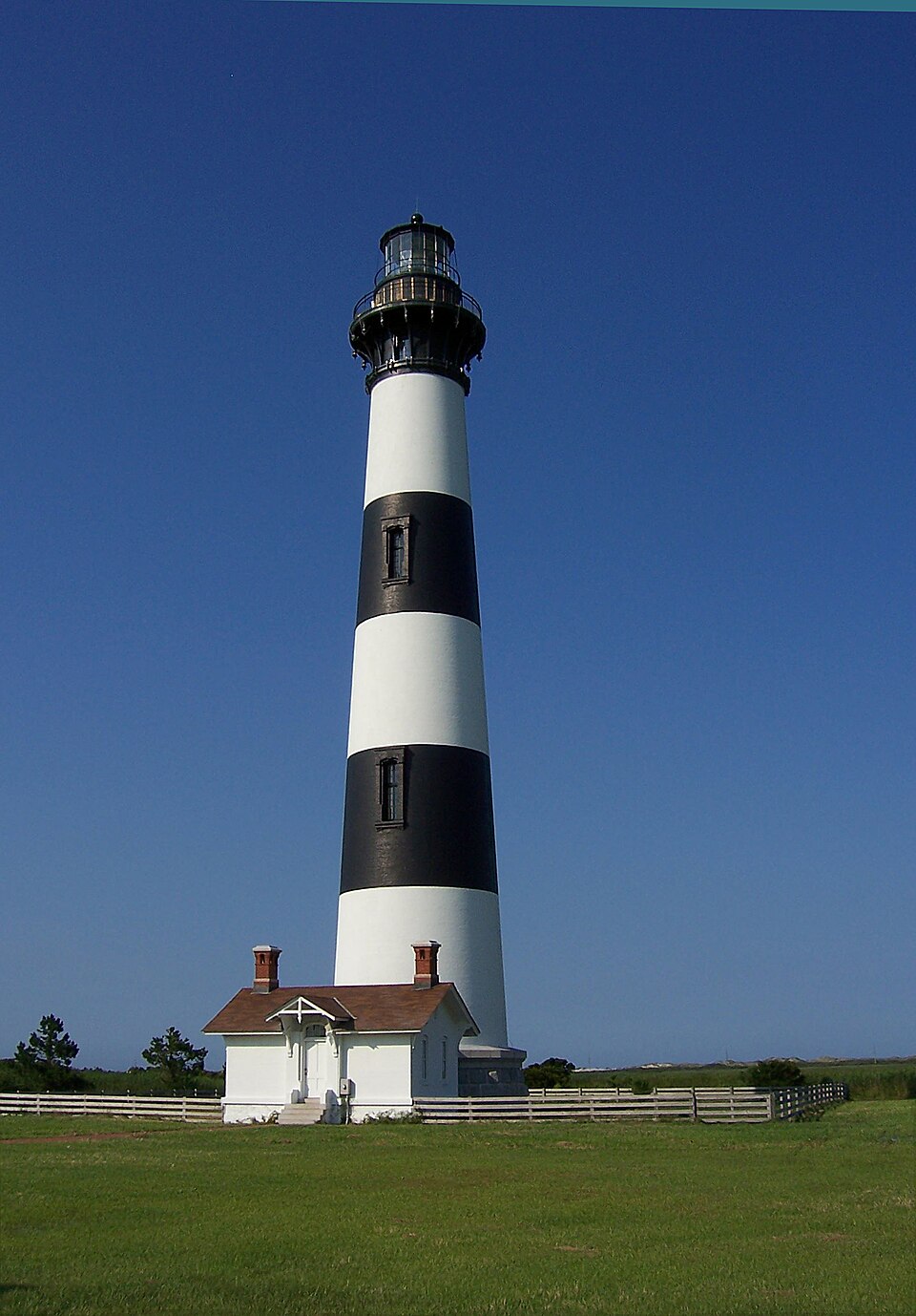 Bodie Island Lighthouse in the Outer Banks, North Carolina