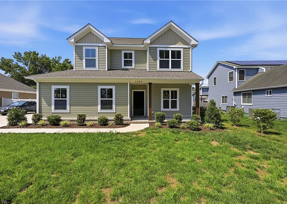 Front exterior of 1229 Waters Road, Chesapeake